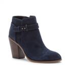 Sole Society Sole Society Lyriq Heeled Ankle Bootie - Ink Navy-7