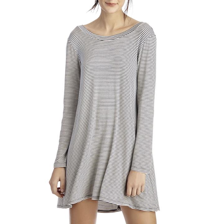 Stylesaint Stylesaint Women's Beechwood Swing Dress In Color: Stripe Size Xs Modal From Sole Society