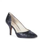 Sole Society Sole Society Paola Dorsay Almond Toe Pump - Black Multi-5