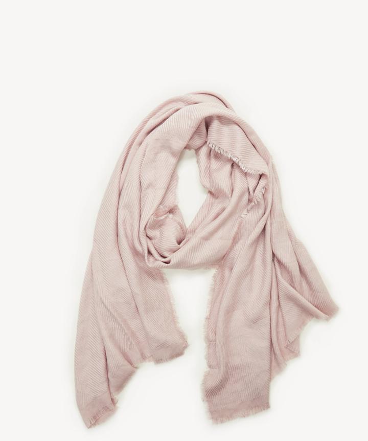 Sole Society Women's Raw Edge Scarf Blush From Sole Society