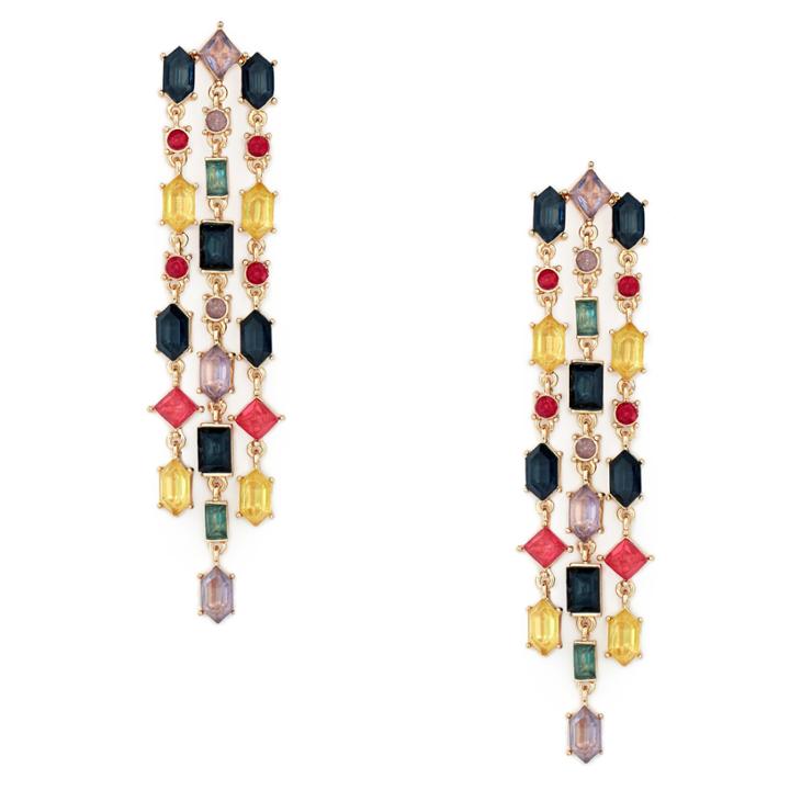 Sole Society Sole Society Linear Statement Earring - Multi