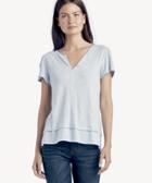 Sanctuary Sanctuary Women's Uptown Tee In Color: Morning Blue Size Xs From Sole Society