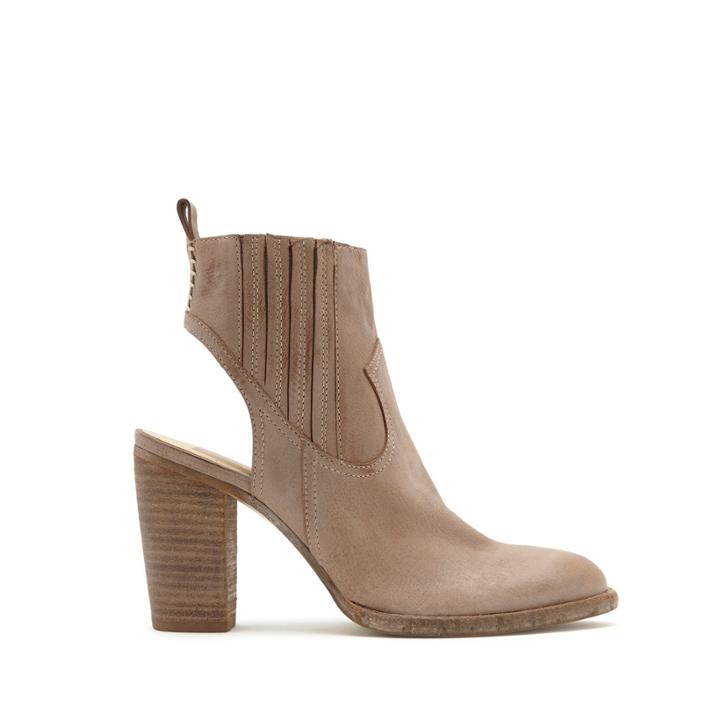 Dolce Vita Dolce Vita Jasper Ankle Bootie - Taupe Nubuck-6