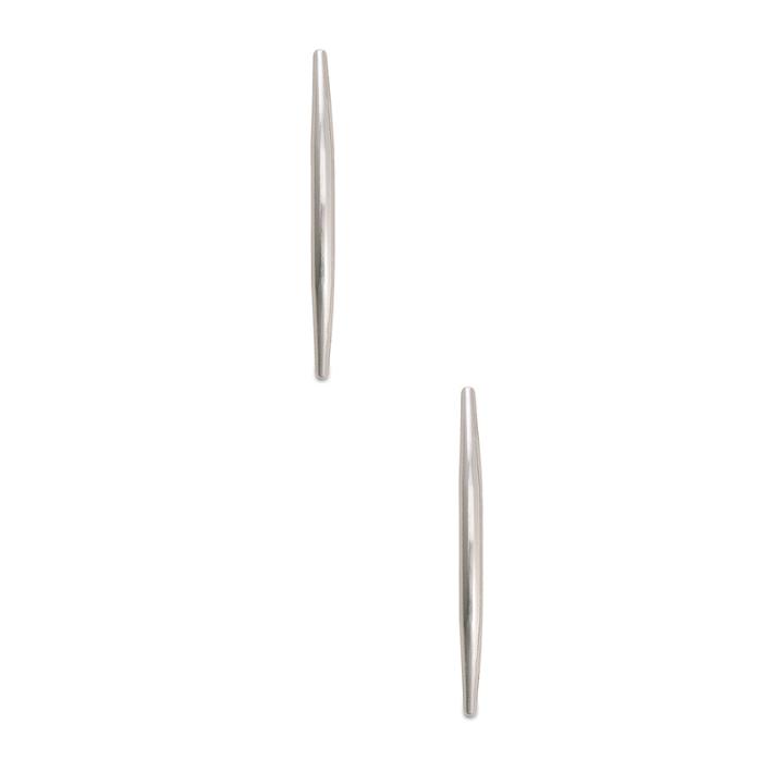 Sole Society Sole Society Modern Curve Bar Earring - Silver