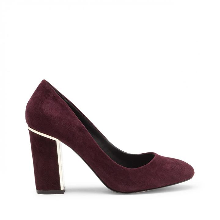 Sole Society Sole Society Calder Block Heel Pump - Eggplant-6