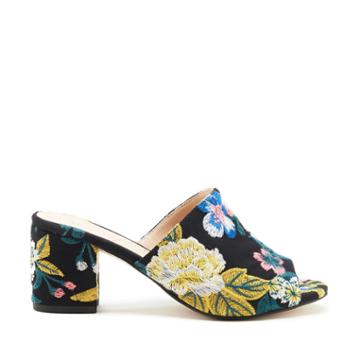 Sole Society Sole Society Ashwell Slide Heel Mule - Pink Multi