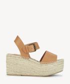 Soludos Soludos Minorca High Platform Wedges Nude Size 8 Leather From Sole Society