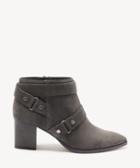 Sole Society Women's Dariela Ankle Bootie Iron Size 5 Suede From Sole Society