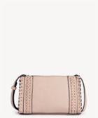 Sole Society Sole Society Destin Crossbody Bag In Color: Vegan Whipstitch Blush Leather