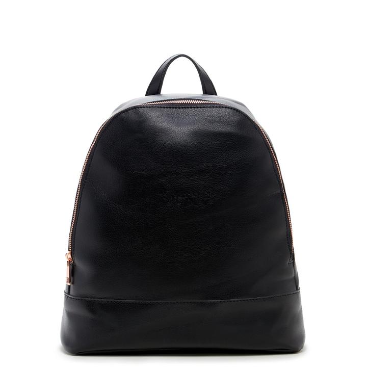 Sole Society Sole Society Chester Smooth Backpack W/ Hardware - Black