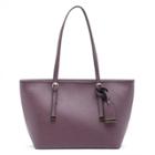 Sole Society Sole Society Thompson Medium Structured Tote - Berry-one Size