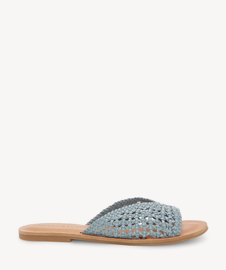 Lucky Brand Lucky Brand Adolela Flats Sandals Infinity Size 5 Leather From Sole Society