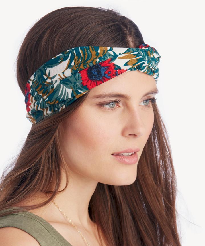 Sole Society Sole Society Tropical Pattern Headband