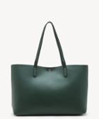 Sole Society Women's Zeda Tote Vegan Woodland Green Vegan Leather From Sole Society