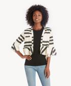 Dra Dra Women's Dekker Jacket In Color: Copenhagen Stripe Size Xs Cotton Yarn Dye Jacquard From Sole Society