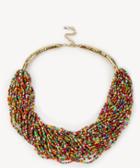 Sole Society Sole Society Bohemian Multistrand Beaded Necklace Multi One Size Os