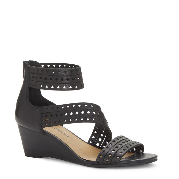 Lucky Brand Lucky Brand Jaleela Strappy Wedge Sandal - Black