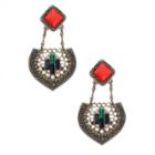 Sole Society Sole Society Multi Color Deco Drop Earring - Multi-one Size