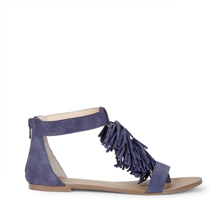 Sole Society Sole Society Koa Fringe Flat Sandal - Moroccan-5