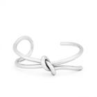 Sole Society Sole Society Polished Knot Cuff - Silver-one Size