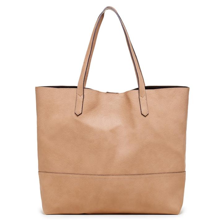 Sole Society Sole Society Dawson Oversize Shopper - Camel-one Size