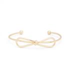 Sole Society Sole Society Dainty Bow Cuff - Gold-one Size