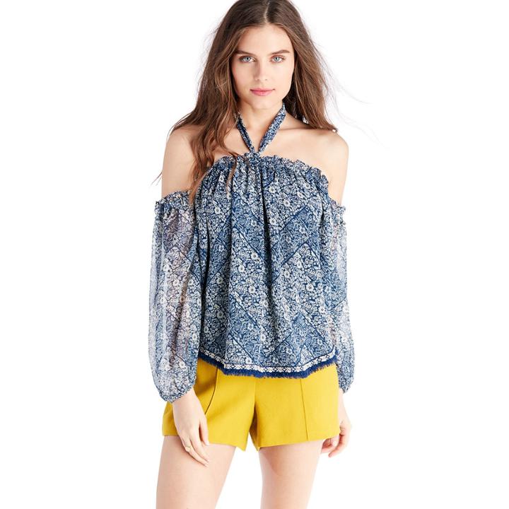Misa Misa Livey Top - Parisienne Blue-x-small