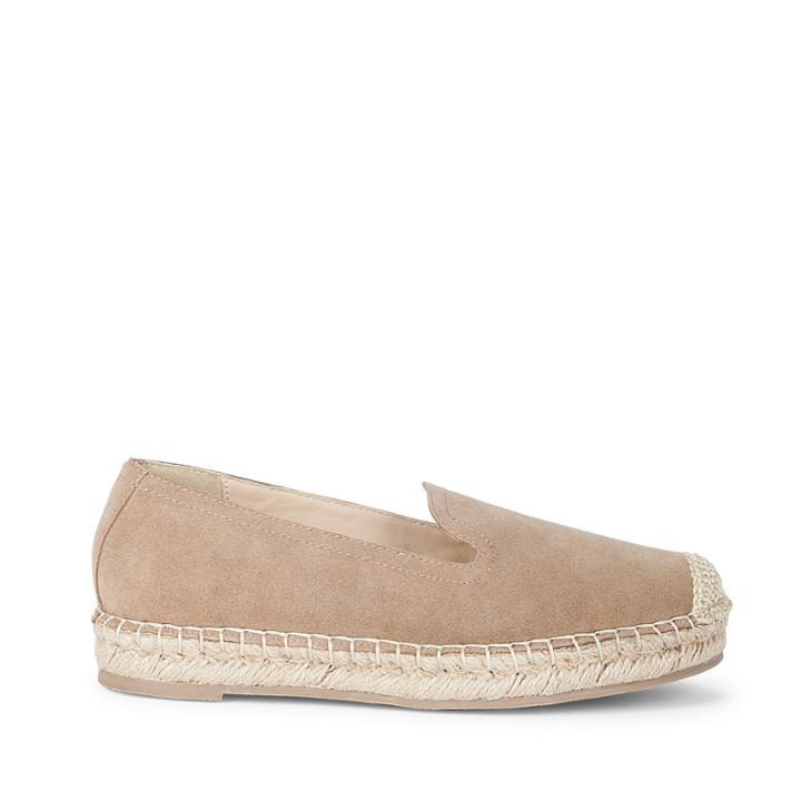 Sole Society Sole Society Maddox Suede Espadrille - Taupe