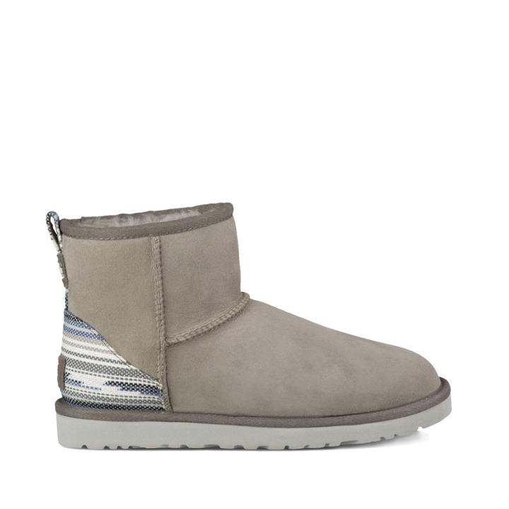 Ugg Ugg &reg; Classic Mini Serape Sheepskin Bootie - Seal