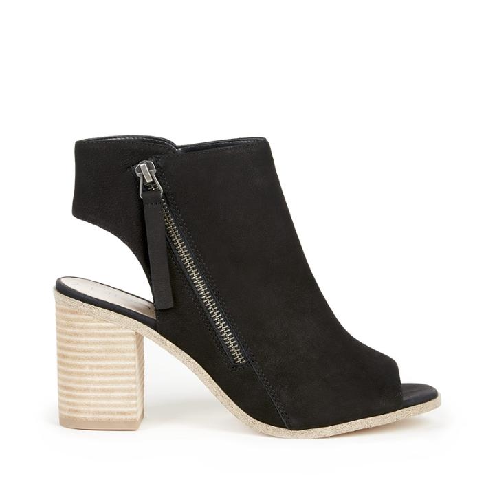 Sole Society Sole Society Arizona Cut Out Sandal - Black