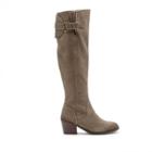Sole Society Sole Society Hollyn Suede Tall Boot - Taupe-6.5