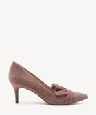 Sole Society Women's Darbia Ruffle Pumps Praline Size 5 Suede From Sole Society