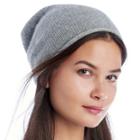 Sole Society Sole Society Cashmere Beanie Hat Camel One Size Os