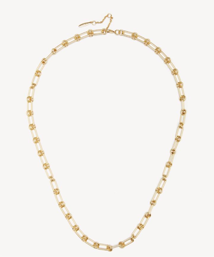 Sole Society Women's 30 Metal Link Necklace Worn Gold One Size From Sole Society