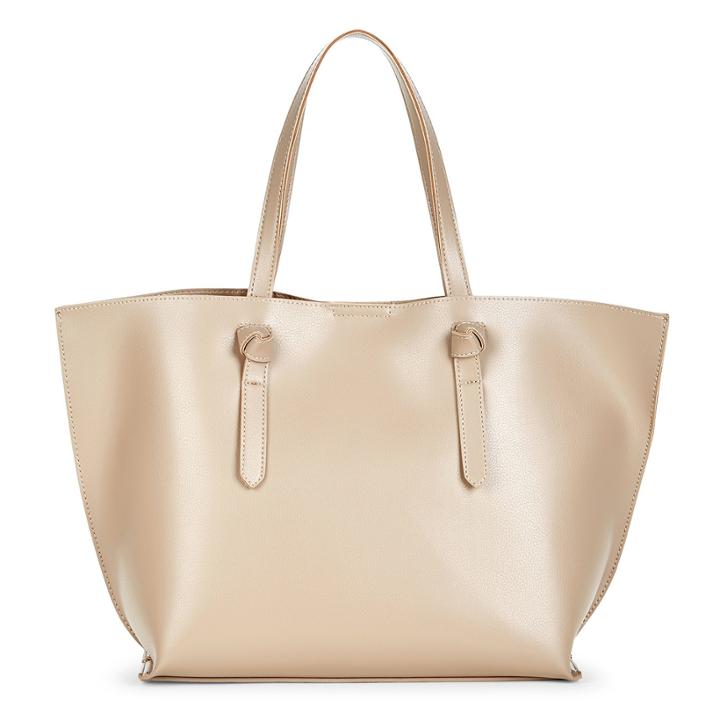 Sole Society Sole Society Neva Vegan Tote W/ Knot Detail - Taupe