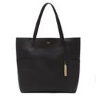 Vince Camuto Vince Camuto Risa Leather Tote - Black-one Size