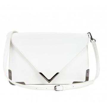 Solesociety Elsie Convertible Clutch - White
