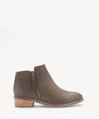 Blondo Blondo Women's Liam Ankle Bootie Taupe Nubuck Size 10 Leather From Sole Society