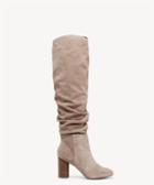 Sole Society Sole Society Bali Slouchy Boots Night Taupe Size 5.5 Suede
