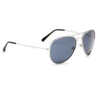 Sole Society Sole Society Hampton Basic Aviator Sunglasses - Silver