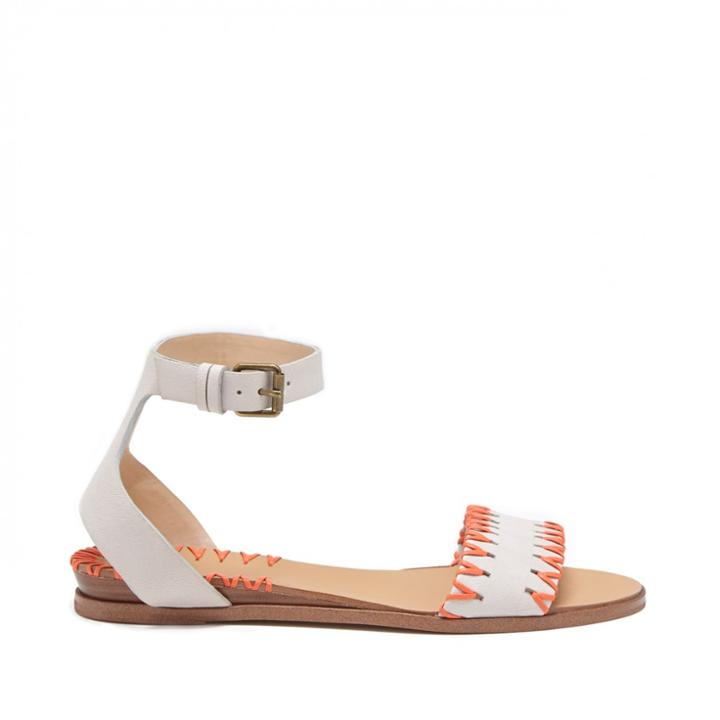 Joes Jeans Joes Jeans Reba Flat Sandal - White Papaya-10
