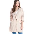 Two By Vince Camuto Two By Vince Camuto Oversized Washed Soft Anorak - Coral Sands-xs