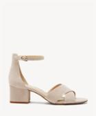 Vince Camuto Vince Camuto Women's Florrie Criss Cross Strap Sandals Demure Size 5 Suede From Sole Society