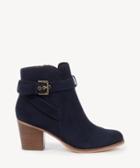 Sole Society Sole Society Paislee Buckle Strap Bootie Ombre Blue Size 7.5 Suede