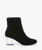 Sole Society Sole Society Dinah Ankle Bootie Black Size 5 Suede