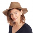 Sole Society Sole Society Suedette Outback Hat - Camel-one Size