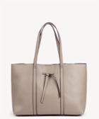Sole Society Sole Society Nico Vegan Oversize City Tote Taupe Leather