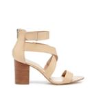 Sole Society Sole Society Sabina Block Heeled Sandal - Old Natural