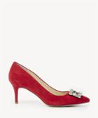 Sole Society Sole Society Edilina Embellished Pumps Red Size 5 Haircalf
