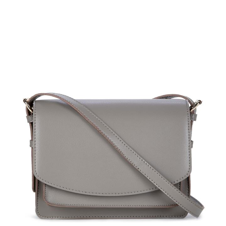 Sole Society Sole Society Michelle Vegan Flapover Crossbody - Smoke-one Size
